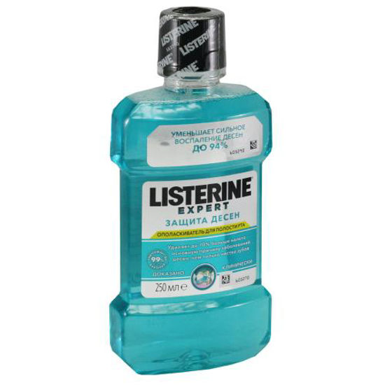 Ополаскиватель для ротовой полости Листерин (Listerine) Еxpert "Защита десен" 250 мл